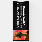 Pension Saguaro Cactus Arizona Southwest Jumbo Banner (Vertikal)
