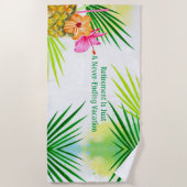 Pension Summer Beach Handtuch (Vorderseite)