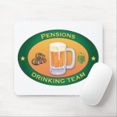 Pensionen, die Team trinken Mousepad (Mit Mouse)