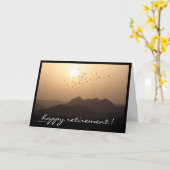 pensionierte Ansichtmenge Karte (Gelbe Blume)