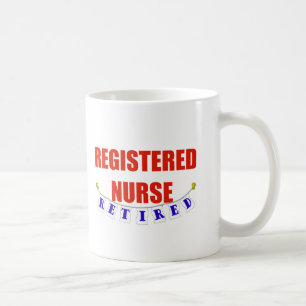 PENSIONIERTE AUSGEBILDETE KRANKENSCHWESTER KAFFEETASSE