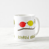 Pensionierte Bibliothekar Reto Kaffeetasse (VorderseiteRechts)