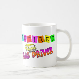 Pensionierte Bustreiber-Geschenke Kaffeetasse