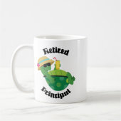 Pensionierte Direktion (Schildkröte) Kaffeetasse (Links)