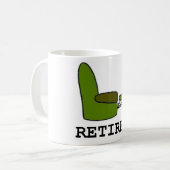 Pensionierte Einzelteile Kaffeetasse (Vorderseite Links)