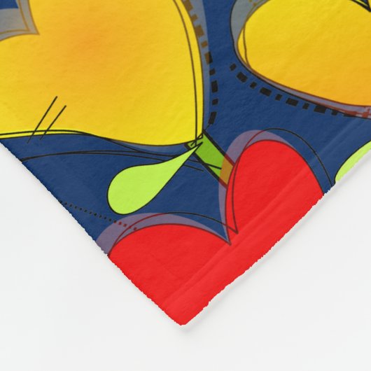 Pensionierte Fleecedecke (Ecke)