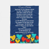 Pensionierte Fleecedecke (Vorderseite)