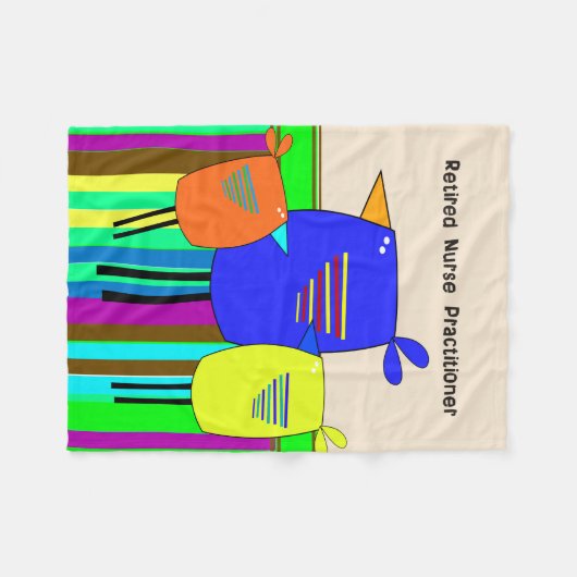 Pensionierte Fleecedecke (Vorderseite (Horizontal))