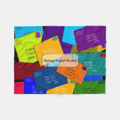 Pensionierte Fleecedecke (Vorderseite (Horizontal))