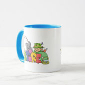 Pensionierte gegangene Fischerei Tasse (Vorderseite Links)