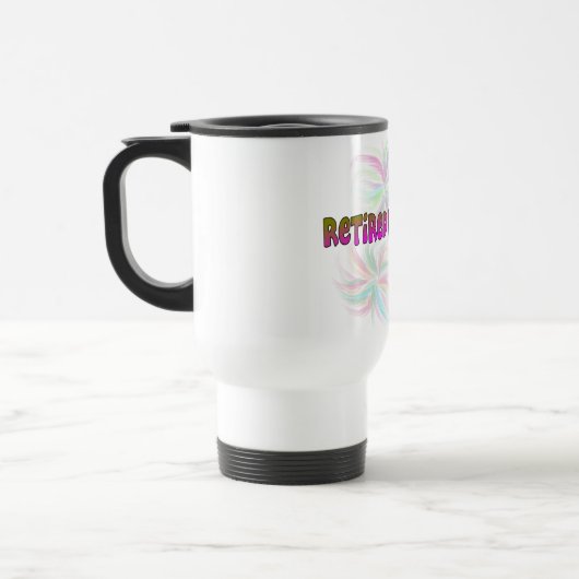 Pensionierte Hauptgeschenke Reisebecher (Links)