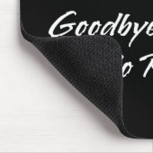 Pensionierte Hellow Pension (dunkel) Mousepad (Ecke)