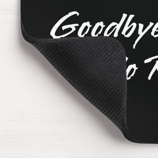 Pensionierte Hellow Pension (dunkel) Mousepad (Ecke)