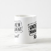 Pensionierte Kaffee-Tasse | unter neuem Management Kaffeetasse (Mittel)