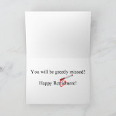 Pensionierte Karte (Innenseite)