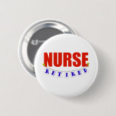 PENSIONIERTE KRANKENSCHWESTER BUTTON (Vorne & Hinten)