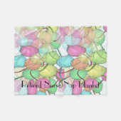 Pensionierte Krankenschwester-Fleece-Decke Fleecedecke (Vorderseite (Horizontal))