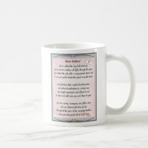 Pensionierte Krankenschwester-Gedichtgeschenke Kaffeetasse