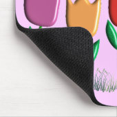 Pensionierte Lehrer-Tulpe-Entwurfs-Geschenke Mousepad (Ecke)