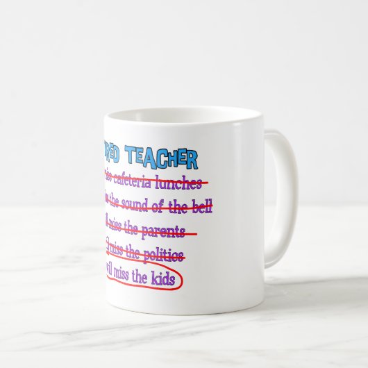 Pensionierte lustige Geschenke Lehrer-"ich werde Kaffeetasse