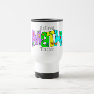 Pensionierte Mathe-Lehrer-Geschenke Reisebecher