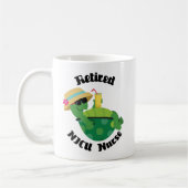 Pensionierte Nicu Krankenschwester (Schildkröte) Kaffeetasse (Links)