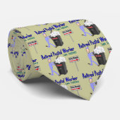 Pensionierte Postangestellter-Letzt-Lieferung Krawatte (Gerollt)