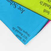 Pensionierte Postarbeitskraft-Fleece-Decke Fleecedecke (Ecke)