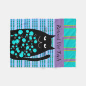 Pensionierte Tierarzttech-Fleece-Decke Fleecedecke (Vorderseite (Horizontal))