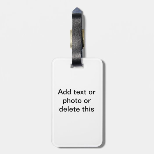 Pensionierte Uhr Gepäckanhänger (Rückseite vertikal)