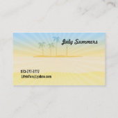 Pensionierte Visitenkarten Visitenkarte (Rückseite)