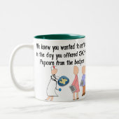 Pensionierte Zweifarbige Tasse (Links)