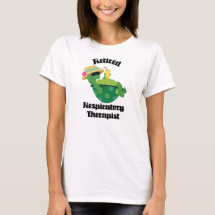 Pensionierter Atmungstherapeut (Schildkröte) T-Shirt