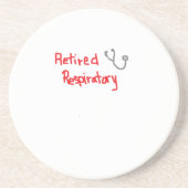 PENSIONIERTER ATMUNGStherapeut Untersetzer (Vorne)