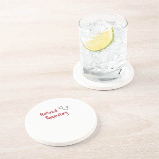 PENSIONIERTER ATMUNGStherapeut Untersetzer (Seite)