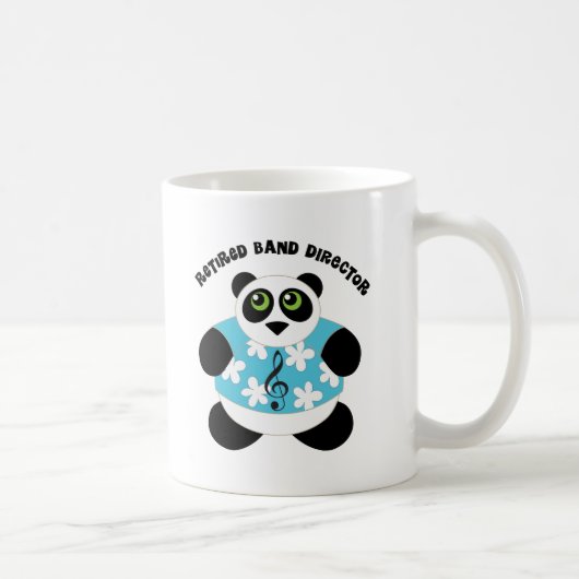Pensionierter Band-Direktor Gift Idea Kaffeetasse (Rechts)