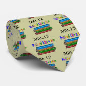 Pensionierter Bibliothekar 569,0 Krawatte (Gerollt)