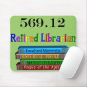 Pensionierter Bibliothekar 569,0 Mousepad (Mit Mouse)