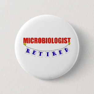 PENSIONIERTER BIOLOGE BUTTON