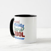 Pensionierter COBOL-Programmierer kompiliert Freud Tasse (Vorderseite Links)