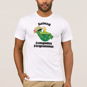 Pensionierter Computerprogrammierer (Schildkröte) T-Shirt