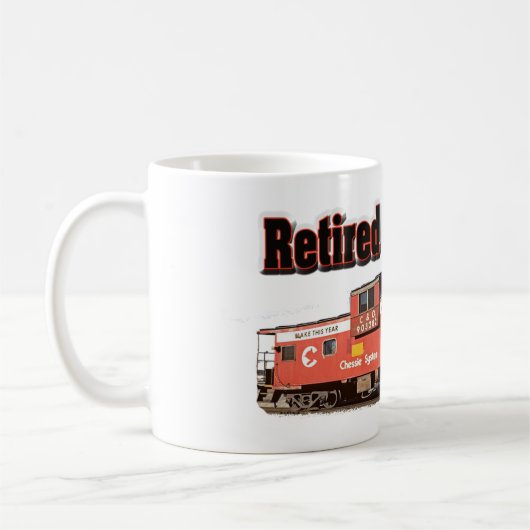 Pensionierter CSX-Leiter Kaffeetasse (Links)