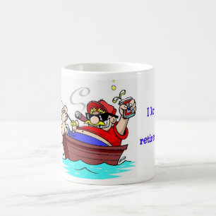 Pensionierter Fischer Kaffeetasse