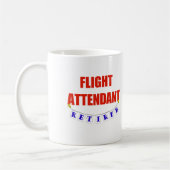 PENSIONIERTER FLUGBEGLEITER KAFFEETASSE (Links)