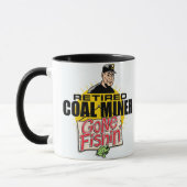 PENSIONIERTER KOHLEN-BERGMANN TASSE (Links)