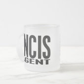 Pensionierter NCIS Agent Mattglastasse (Vorderseite Links)