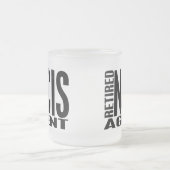 Pensionierter NCIS Agent Mattglastasse (Mittel)