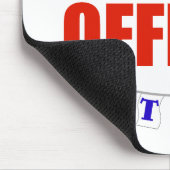 PENSIONIERTER POLIZEIBEAMTE MOUSEPAD (Ecke)