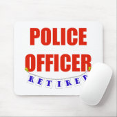 PENSIONIERTER POLIZEIBEAMTE MOUSEPAD (Mit Mouse)