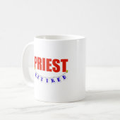 PENSIONIERTER PRIESTER KAFFEETASSE (Vorderseite Links)